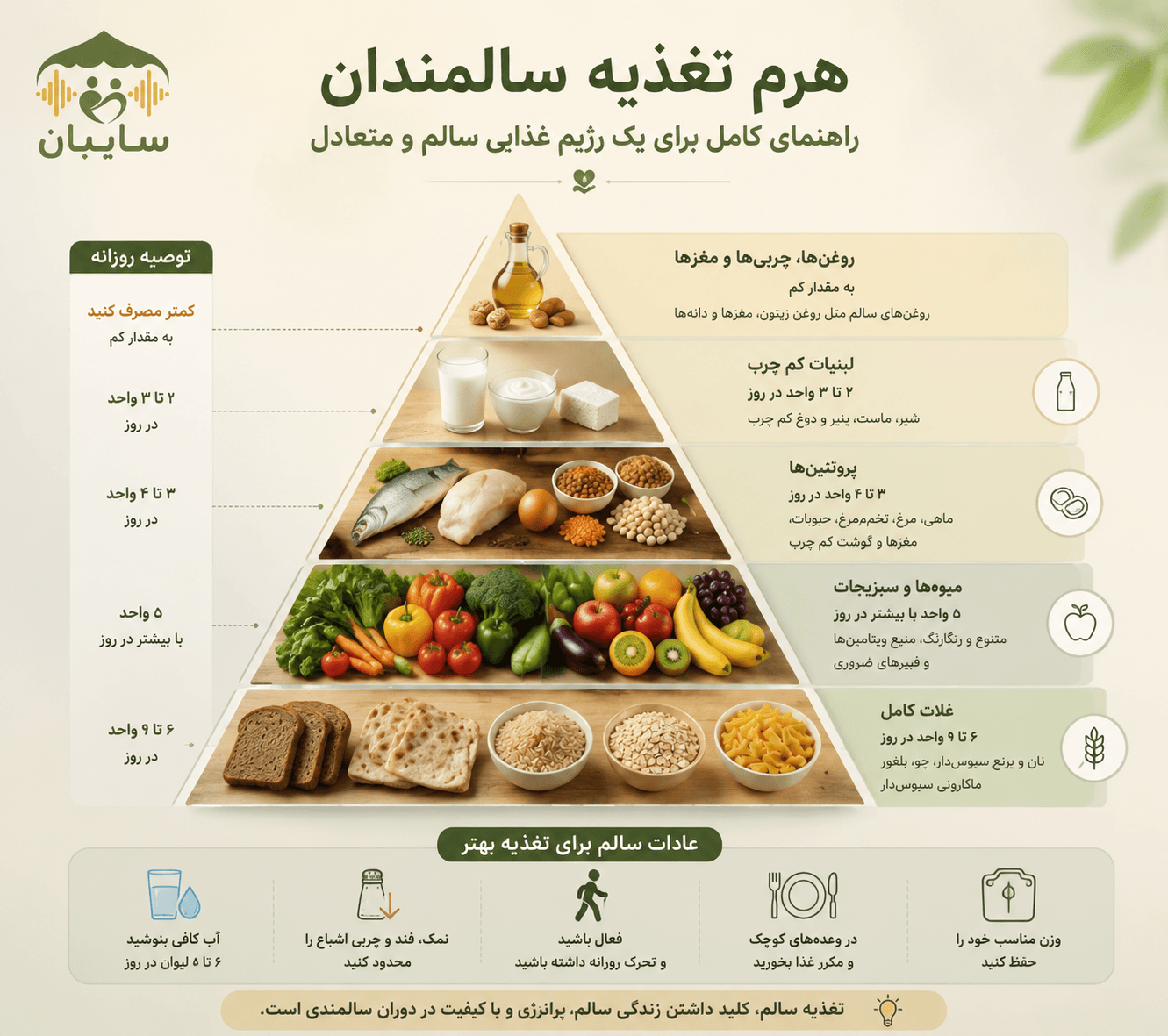 مواد غذایی مناسب سالمندان